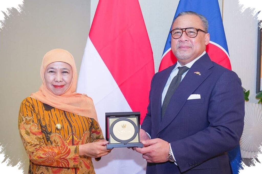 Khofifah Temui Dubes RI di Kuala Lumpur, Jatim Siap Perbesar Surplus Dagang ke Malaysia