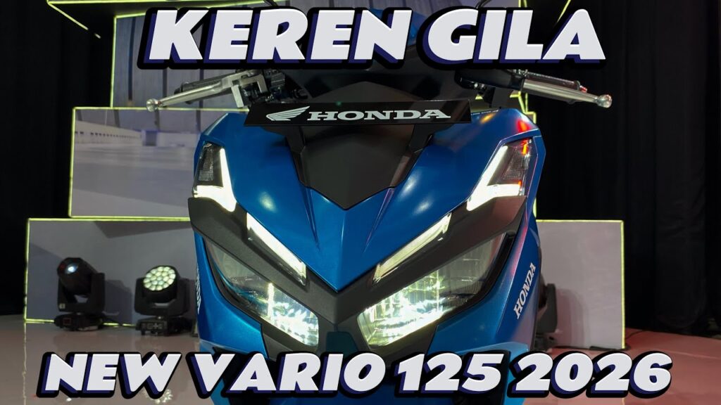 Honda Vario 125 2026 Naik Kelas, Mesin 4-Katup Lebih Galak Tapi Tetap 51,7 Km/Liter
