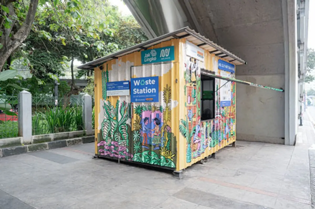 MR.D.I.Y. Buka Waste Station Di MRT Blok M, Langkah Kecil Di Tengah Darurat Sampah Jakarta