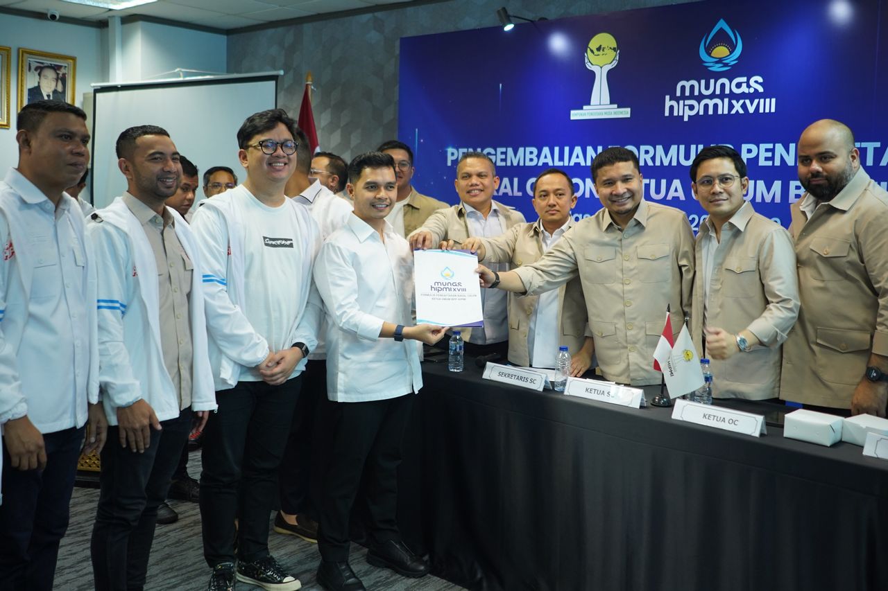 Empat Caketum HIPMI Resmi Bernomor Urut, Peta Persaingan Munas XVIII Makin Terbuka