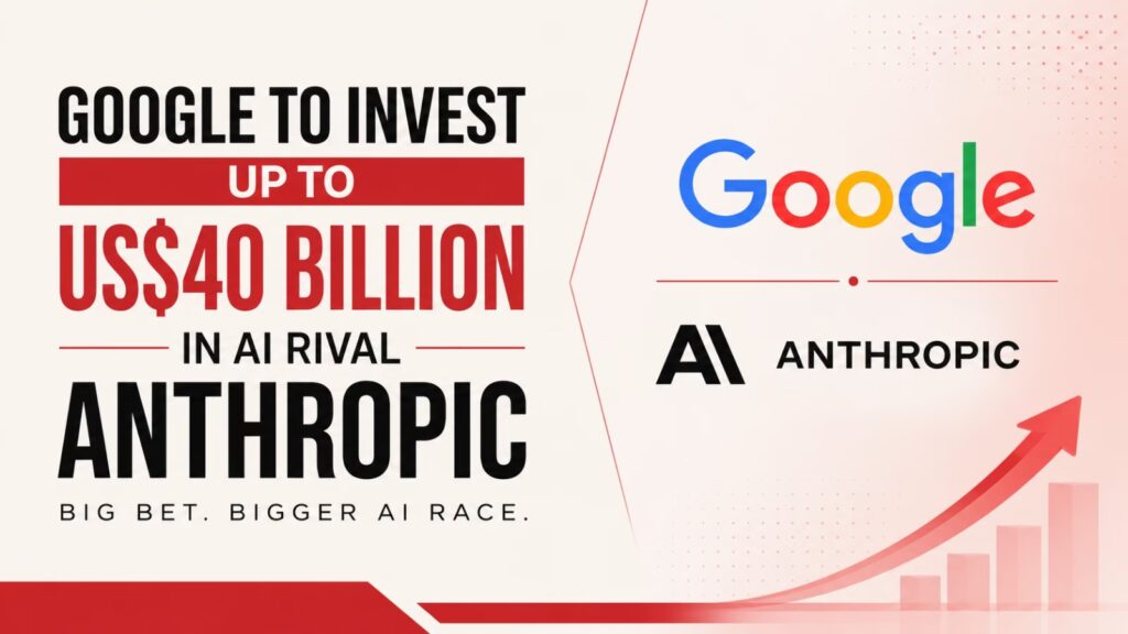 Google Taruh US$10 Miliar Ke Anthropic, Taruhan Besar Saat Rival AI Kian Panas