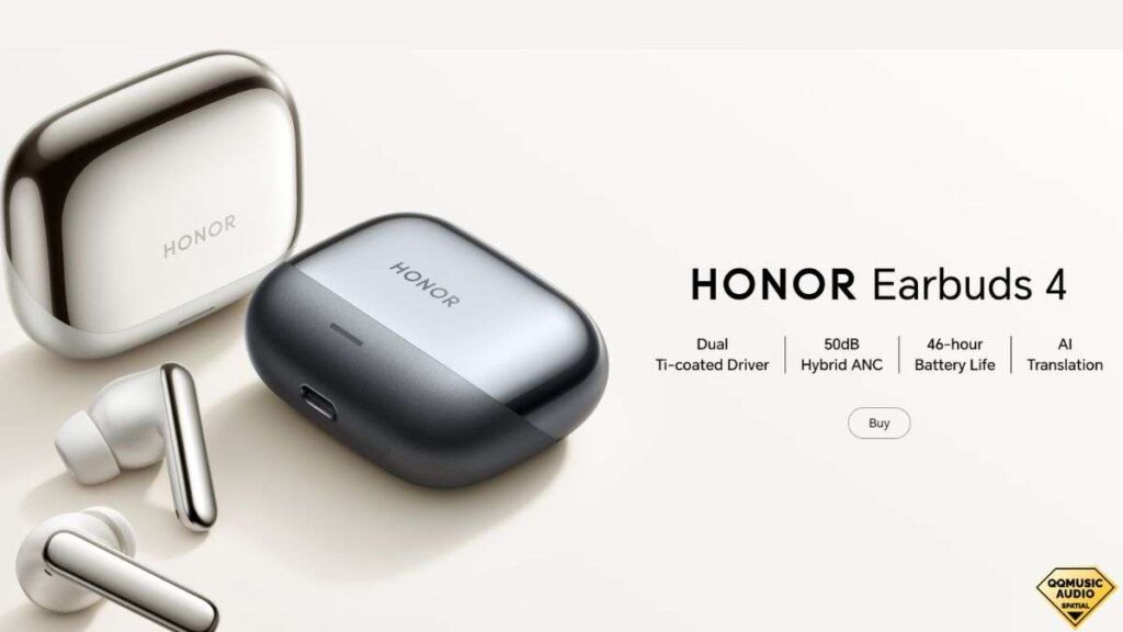 Honor Rilis 4 TWS Global, Earbuds 4 Tampilkan ANC 50 dB Dan MouseBuds Pro Paling Unik