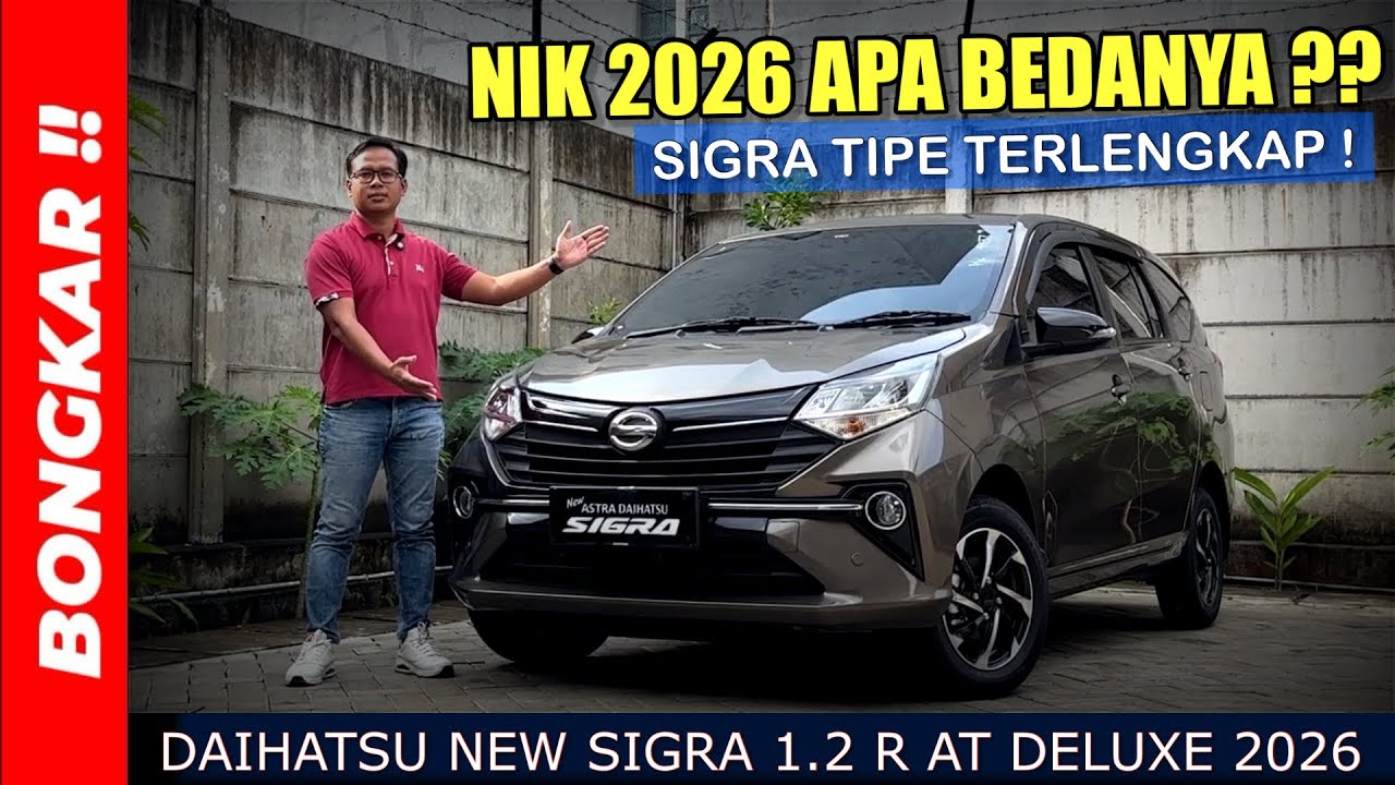 Daihatsu Sigra 2026 Hybrid Resmi Hadir, LCGC 7-Seater Terlaris Kini Lebih Irit dan Aman