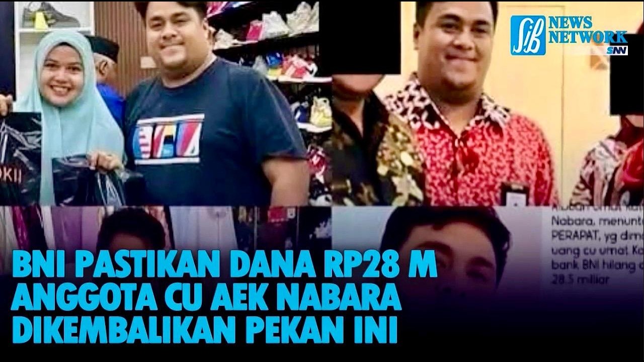 Rp28 Miliar Kembali ke CU Aek Nabara, BNI Bayar Tunai Setelah Skandal Pegawai Internal