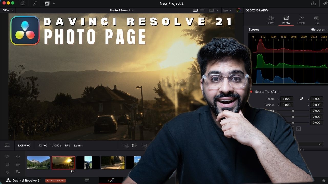 DaVinci Resolve 21 Mulai Menantang Lightroom, Photo Page Baru Ternyata Serius