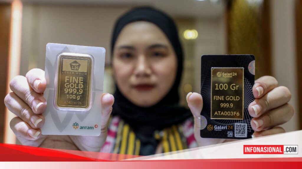 Buyback Emas Antam Pegadaian Naik Rp12.000, Sinyal Kuat Bagi Pemilik Emas Hari Ini