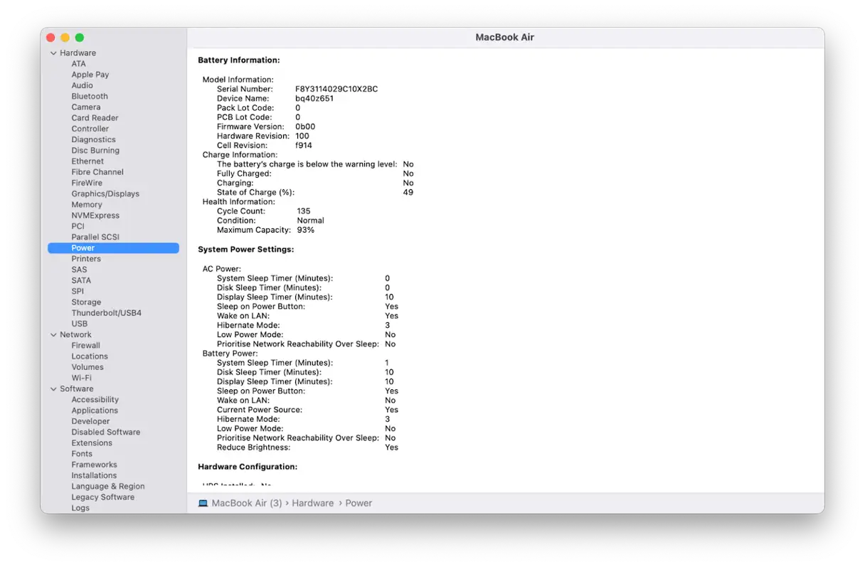 MacBook Menyimpan Petunjuk Ini, Cycle Count Menentukan Waktu Baterai Harus Diganti