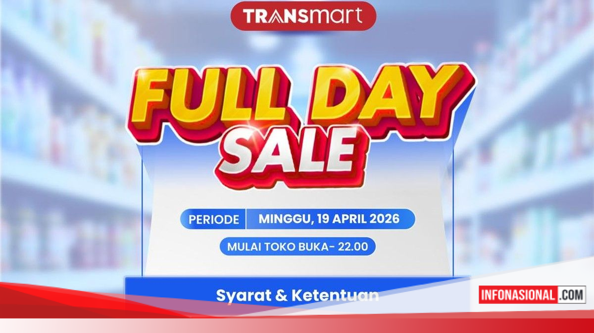 Transmart Full Day Sale 19 April 2026, Sarung Bantal Sofa Rp20 Ribu Dan Sembako Ikut Diperebutkan