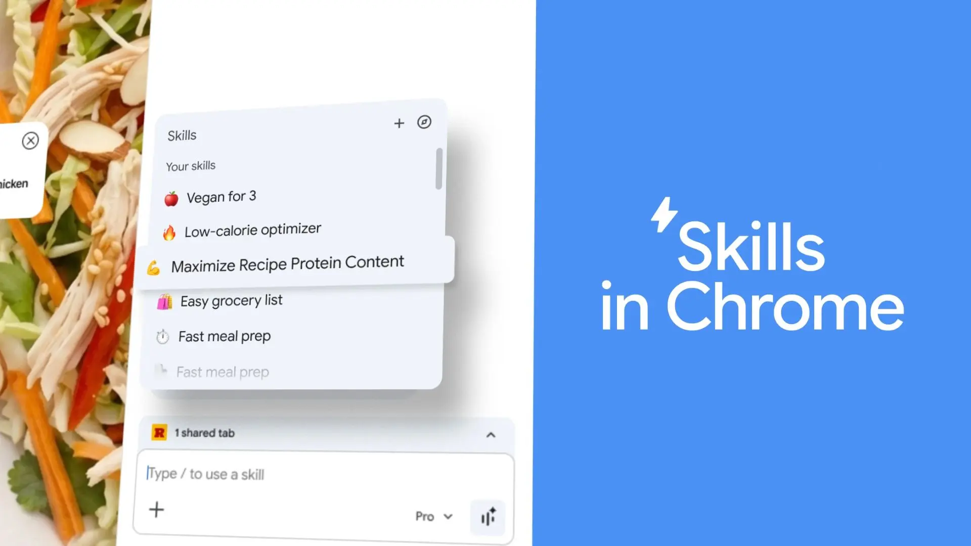 Chrome Akhiri Lelah Mengetik Prompt, Gemini Skills Ubah Tugas Berulang Jadi Sekali Klik