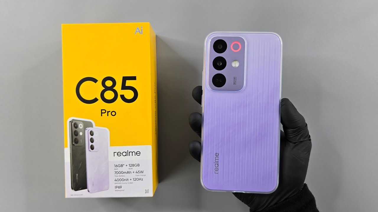 Realme C85 Pro Di Kelas Tiga Jutaan, Baterai 7000 mAh Dan Layar 120Hz Jadi Andalan