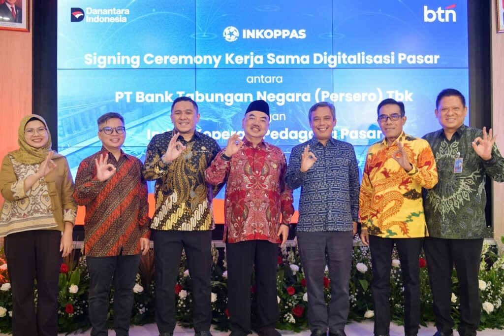 BTN Gandeng INKOPPAS, Jalan Modal Pedagang Pasar Kian Terbuka