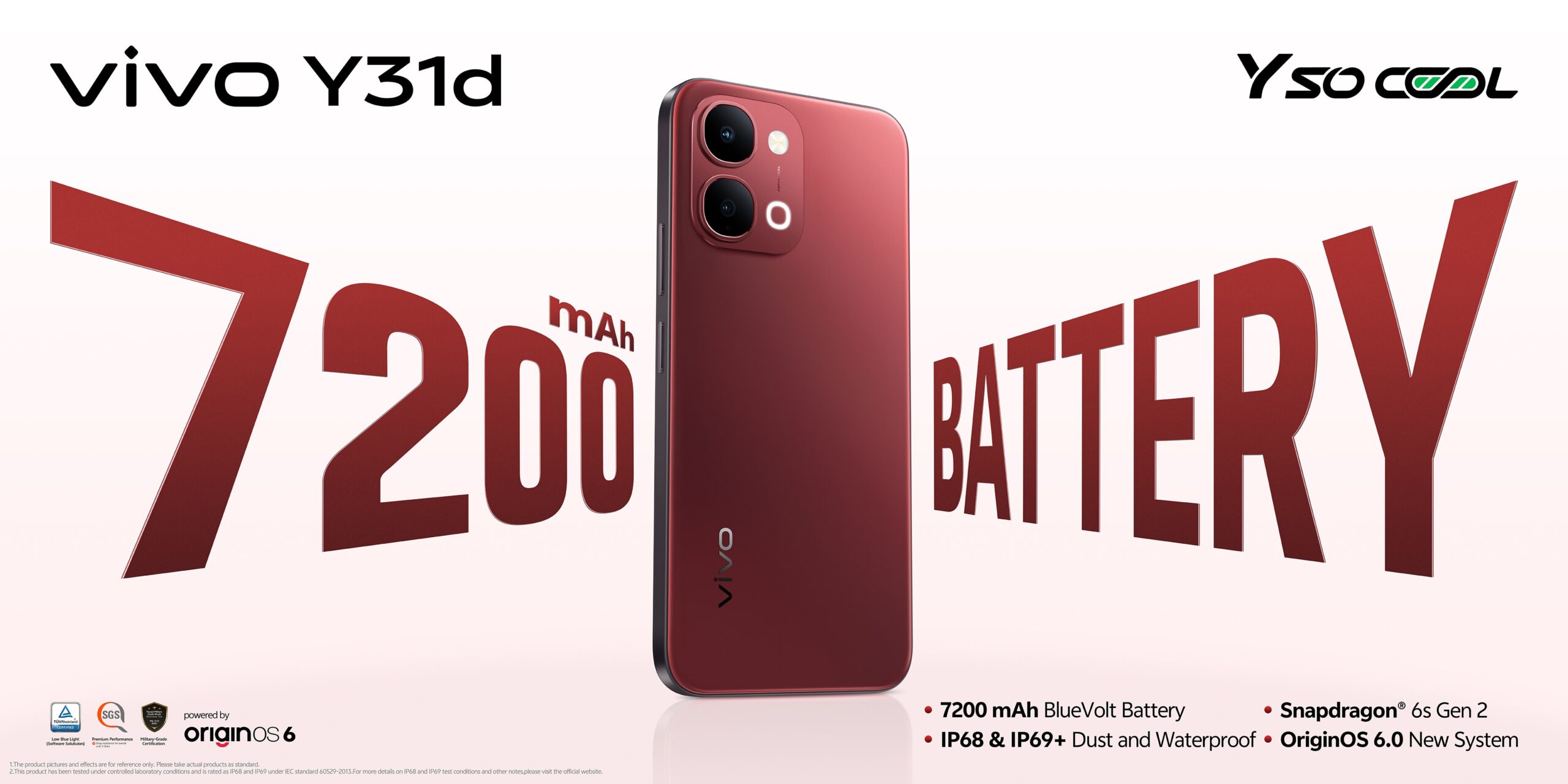 Vivo Y31d Pro Masuk RI, 7000mAh Dan IP69+ Di Harga Rp 5 Jutaan