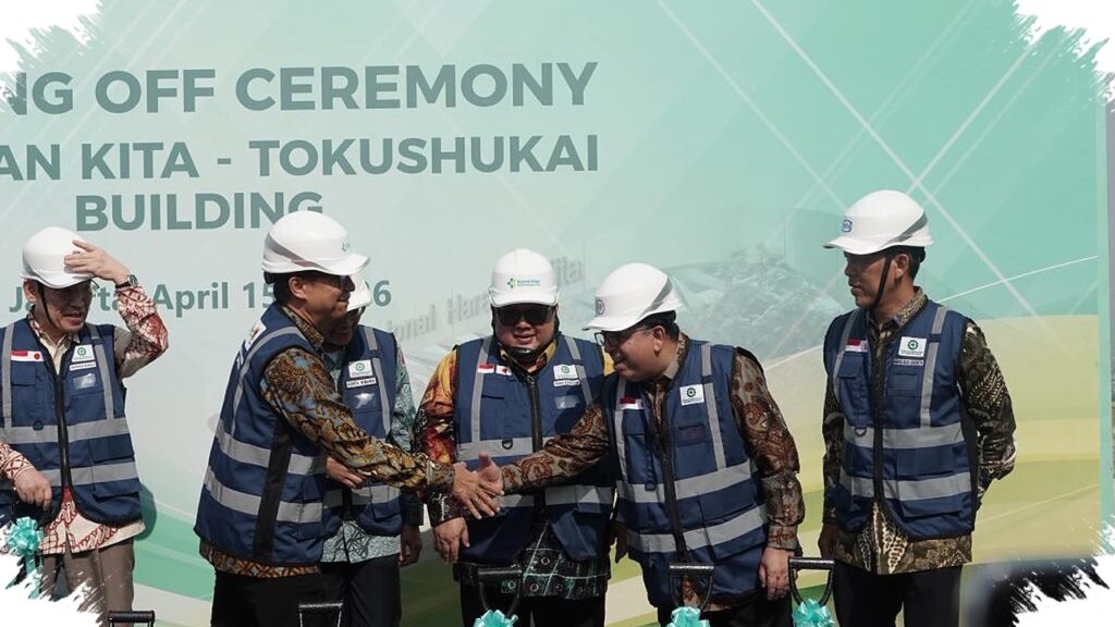 Topping Off RSJPD Harapan Kita Tokushukai, PTPP Bangun Smart Hospital Jantung Berteknologi Tinggi
