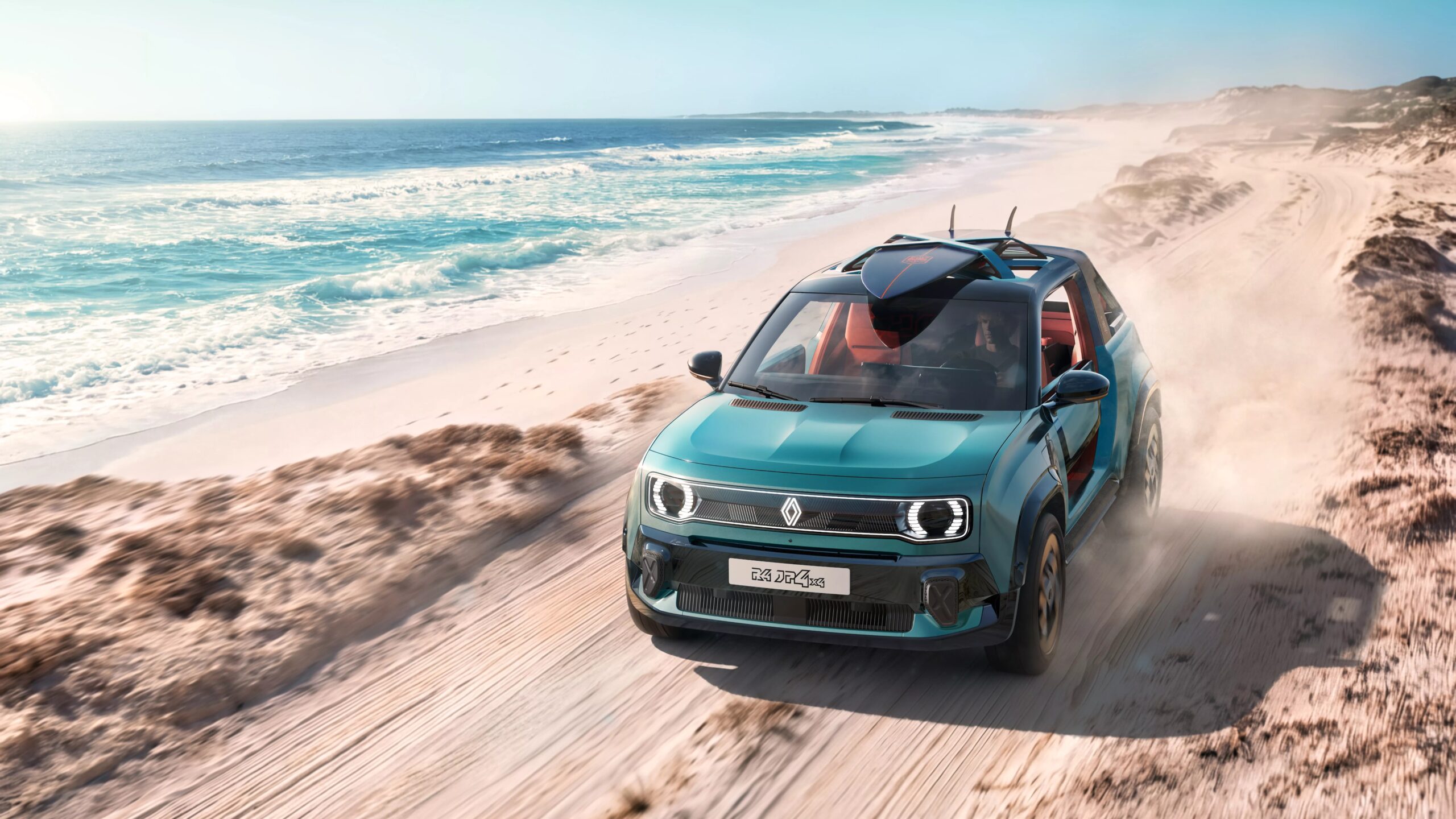 Renault R4 Disulap Jadi Buggy Pantai Sekaligus Pickup, Tapi Cuma Untuk Pameran