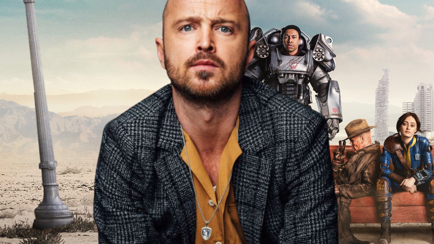 Dari Fans 16 Tahun Jadi Bagian Wasteland, Aaron Paul Resmi Masuk Fallout Musim 3