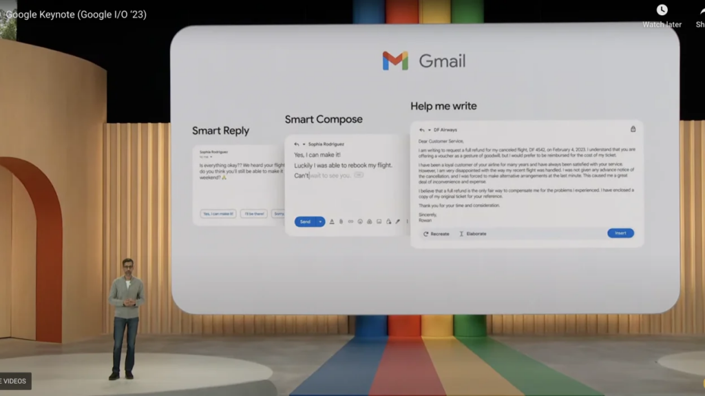 Gmail Makin Mirip Anda, Help Me Write Kini Meniru Gaya dan Tarik Data dari Drive