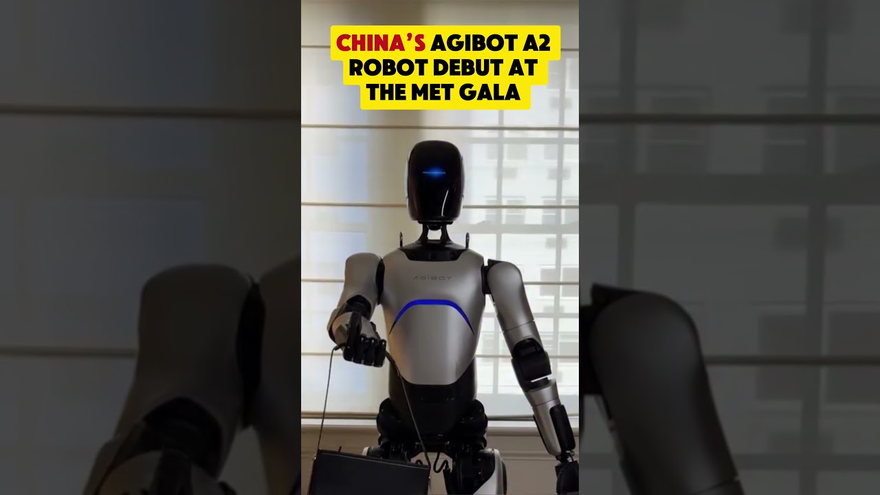 Robot Humanoid AGIBOT A2 Tampil Di Met Gala, Uji Nyali AI Di Tengah Kerumunan Mode