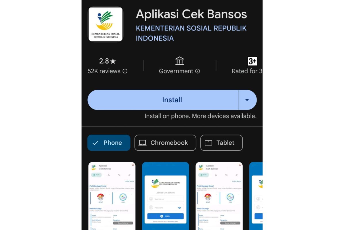 Aplikasi Cek Bansos Bikin Warga Pantau Bantuan Dari HP, Tak Perlu Lagi ke Kantor