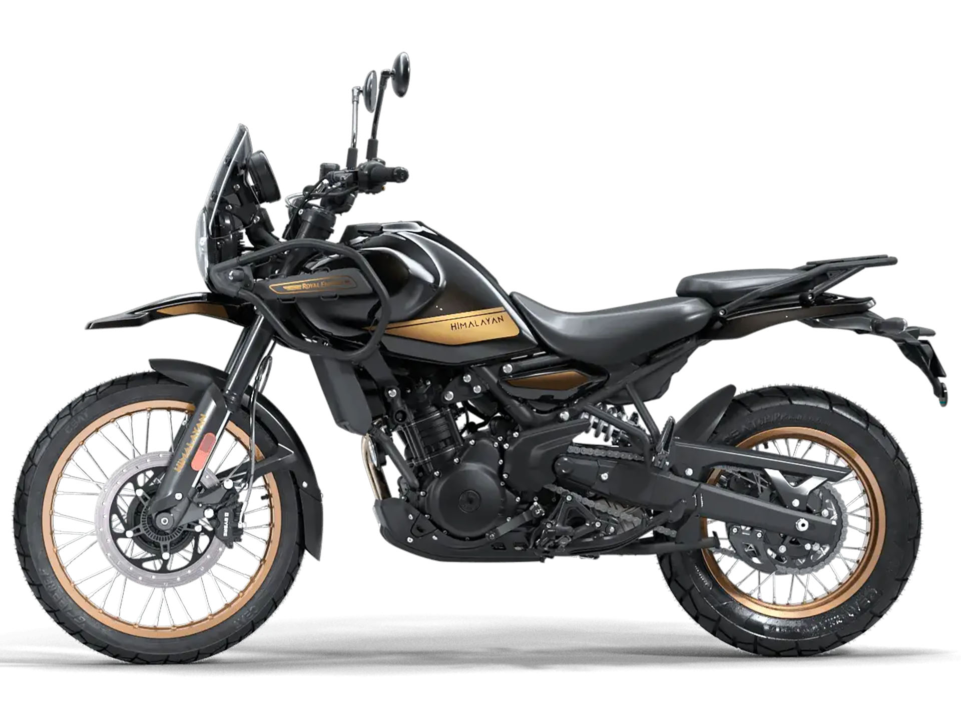 Royal Enfield Himalayan Black, Tangguh Di Jalur Berat Tapi Tetap Nyaman Untuk Touring Jauh