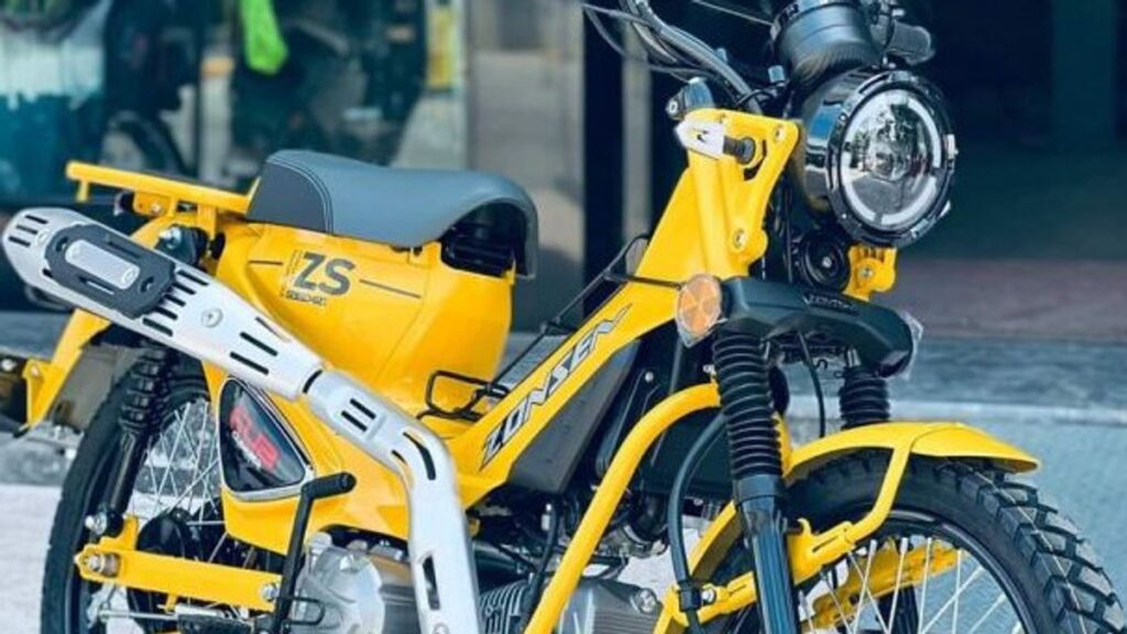 Motor Bebek Rasa Trail Rp16 Jutaan, Irit 50 Km Per Liter dan Siap Hajar Jalan Rusak
