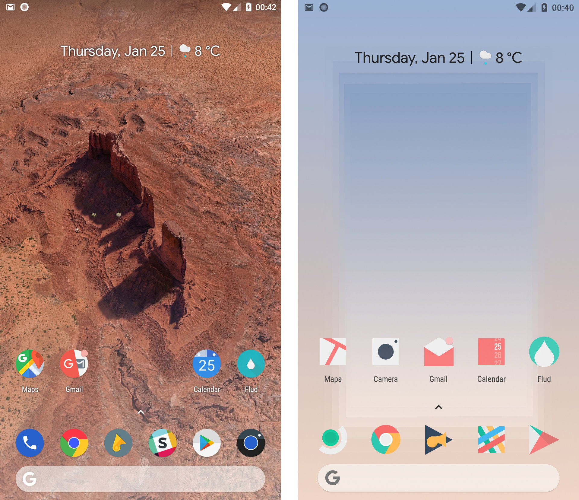 Pixel Launcher Makin Bersih, Search Bar Tetap Di Bawah Mulai Bisa Disembunyikan