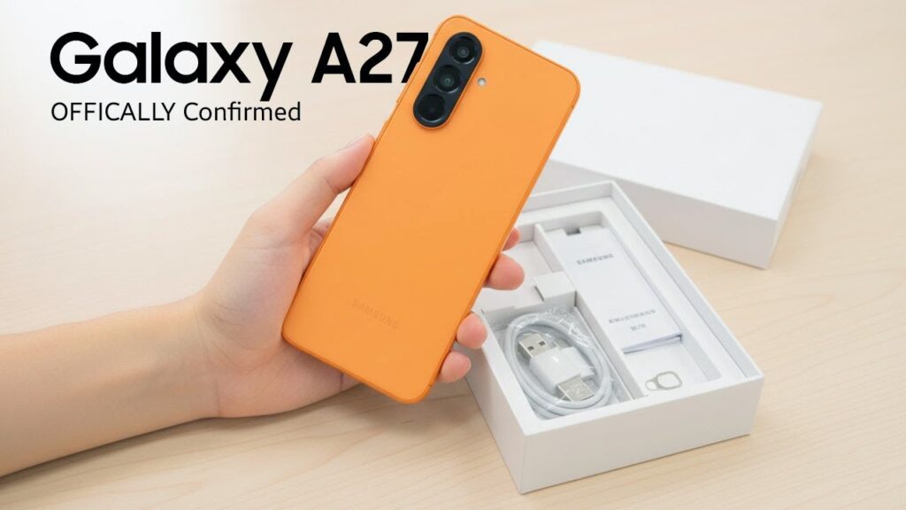 Galaxy A27 Muncul di Situs Resmi, Desain Mid-Range Samsung Kini Terlihat Lebih Premium