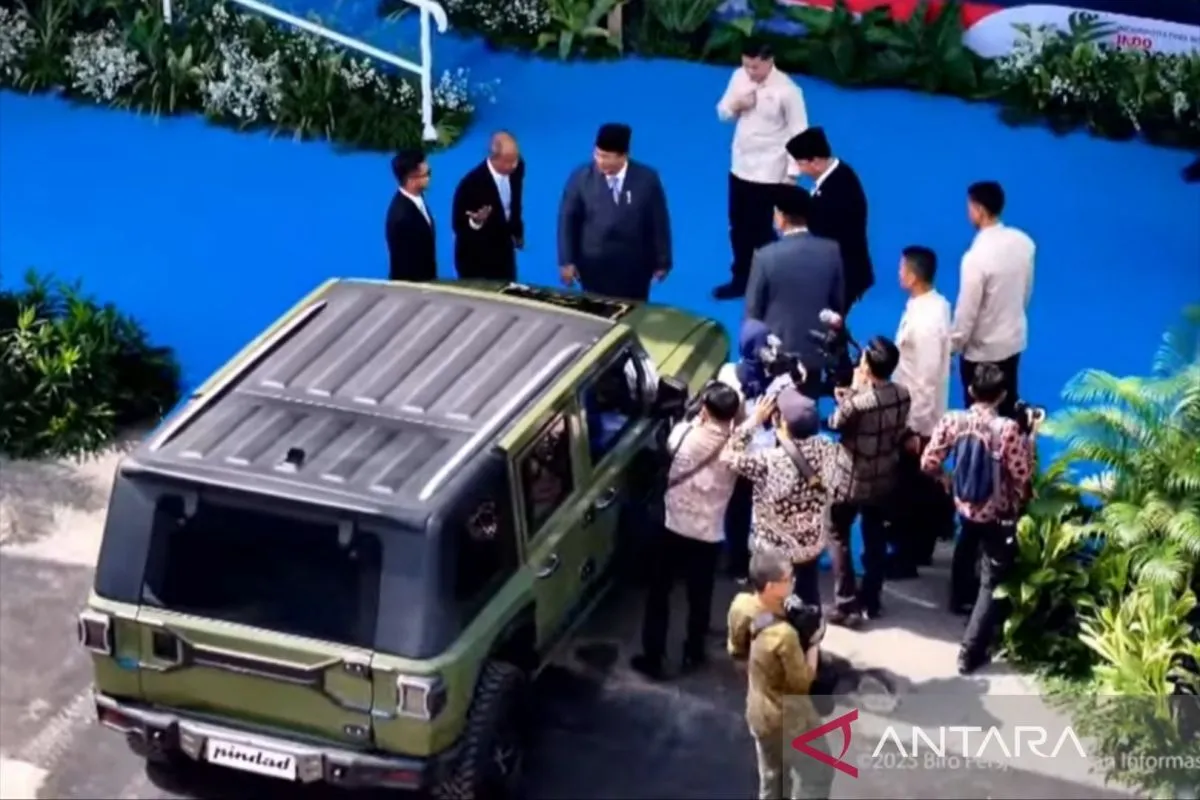 Bukan Maung Putih, Prabowo Dijemput Maung MV3 Komando Garang di Miangas