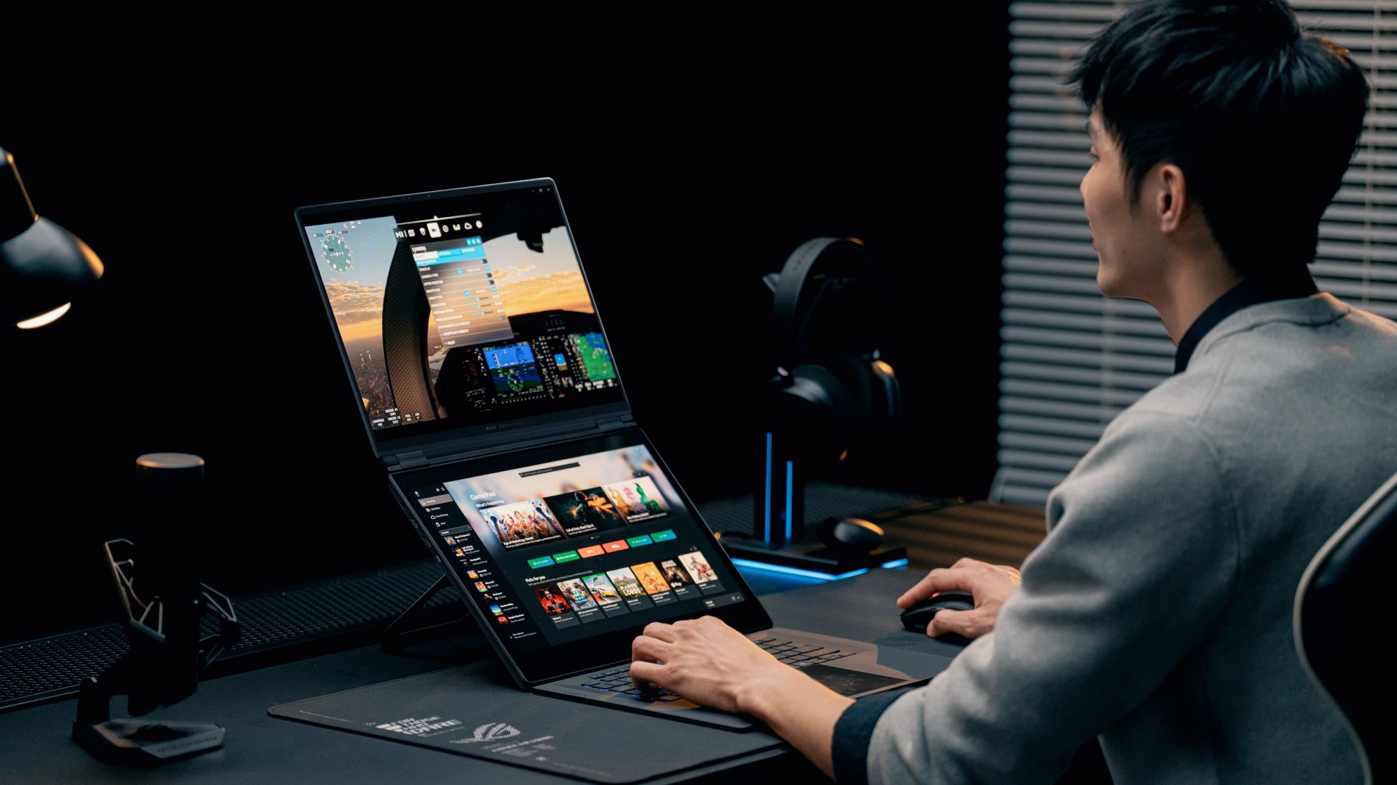 Asus ROG Zephyrus Duo 2026 Turun Tenaga, Dua Layar Tetap Jadi Alasan Utamanya