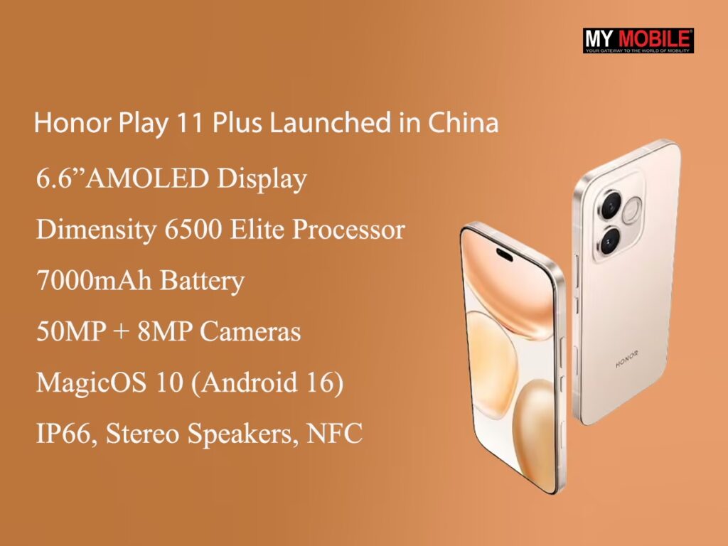 Honor Play 11 Plus Meluncur Diam-Diam, Baterai 7000mAh Di Bodi Tipis 7,34 Mm