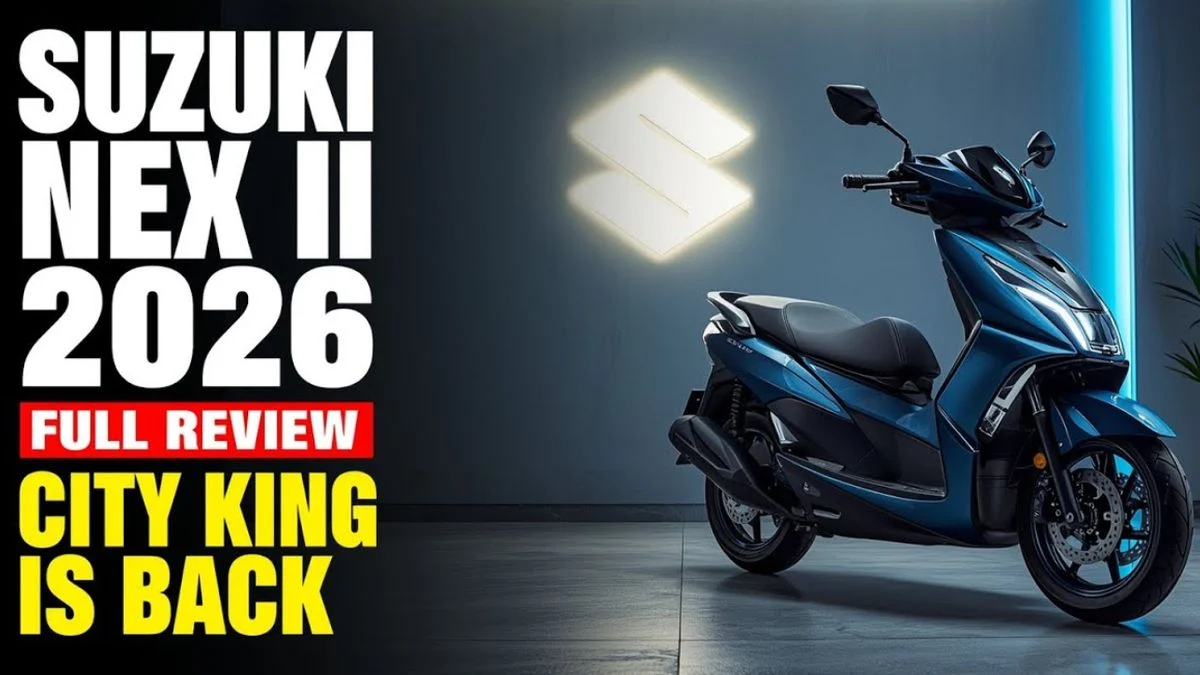 Suzuki Nex Crossover 2026, Skutik Irit Rp21 Jutaan yang Tiba-Tiba Berasa Motor Petualang