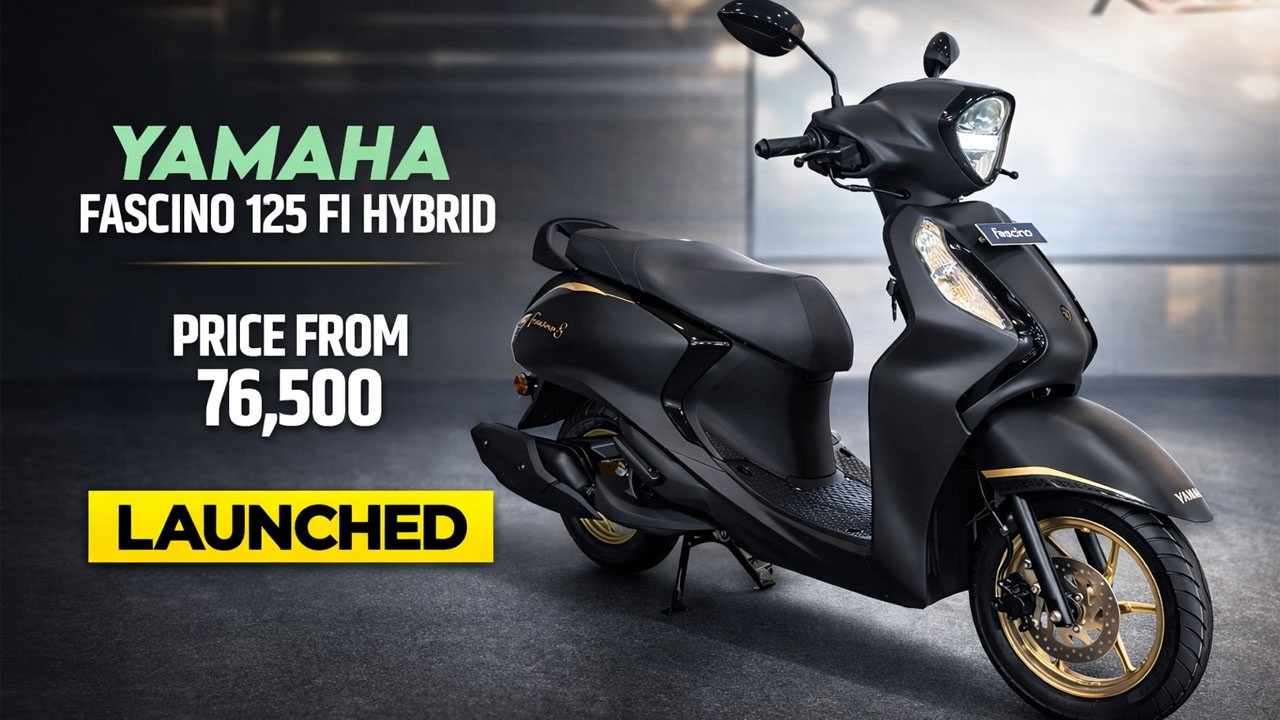 Yamaha Fascino Fi Hybrid 2026 Makin Modern, Assist Cerdas Bikin Tarikan Lebih Enteng di Kota