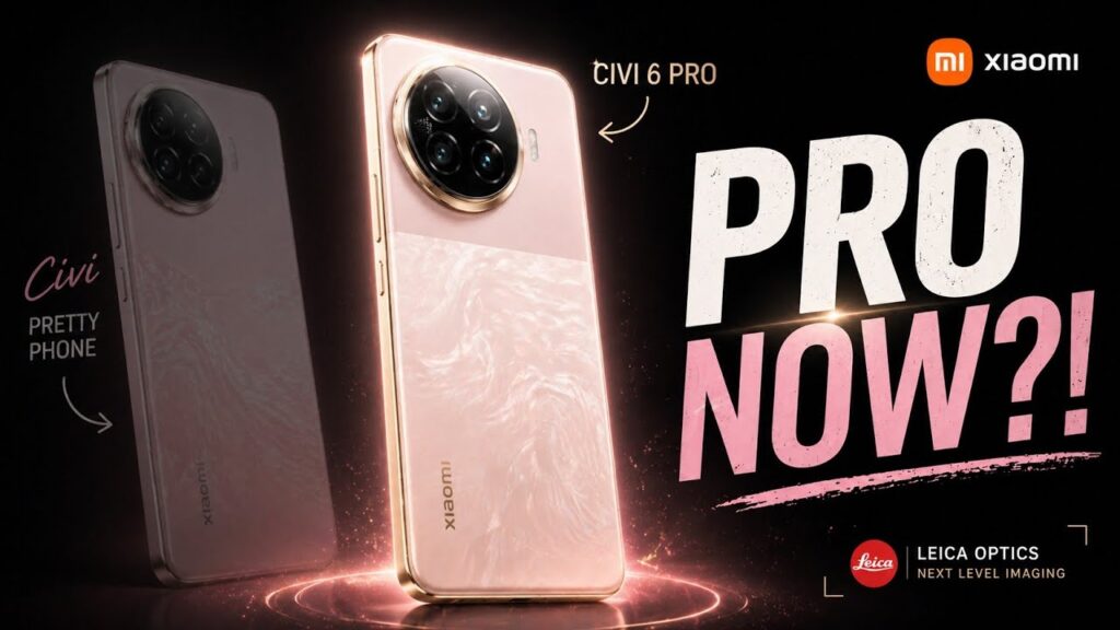 Xiaomi Civi 6 Pro Bocor, Chip Hampir Flagship Dan Kamera Periskop Leica Di Kelas Mid-Range