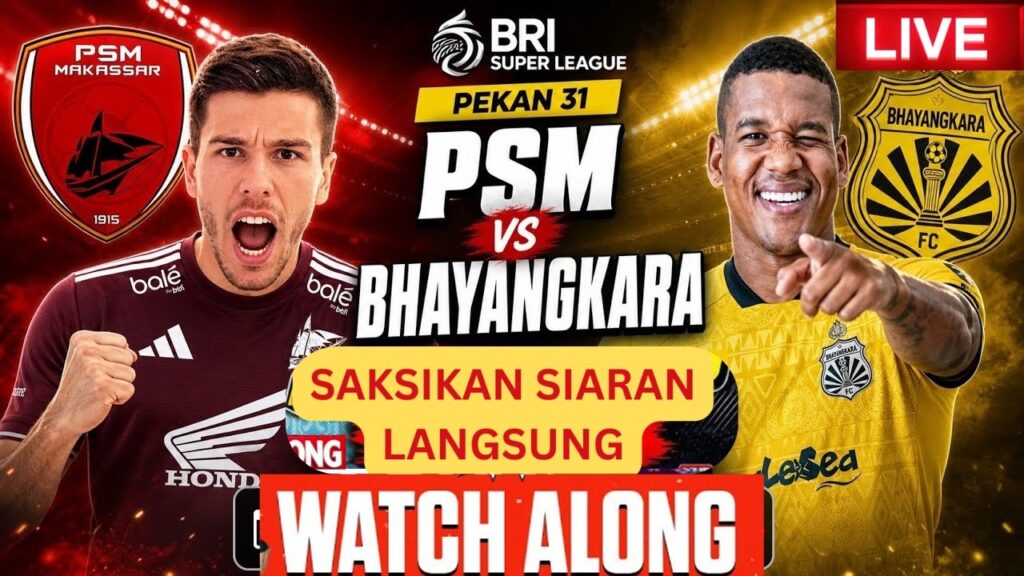 PSM Makassar Tak Aman, Bhayangkara Datang Dengan Lini Tengah Lebih Kuat
