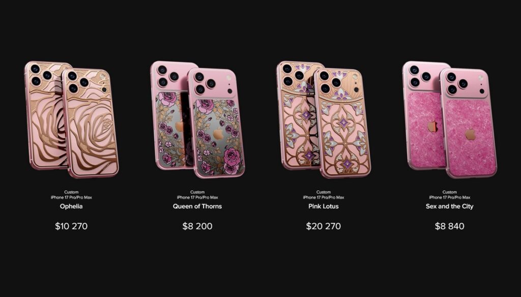 Caviar Ubah iPhone 17 Pro Jadi Perhiasan Langka, Pink Lotus Tembus Rp 318 Juta