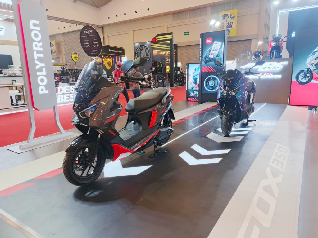 Polytron Fox 350 di GIIAS, Tenaganya Masih Mirip Fox Air Tapi Nyamannya Naik Kelas