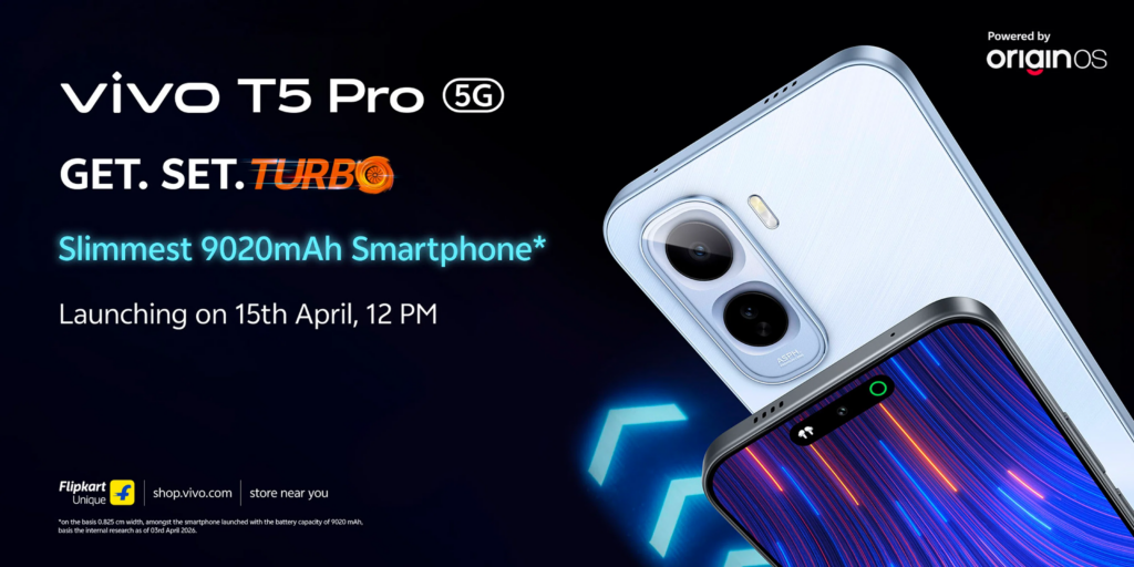 vivo T5 Series Meluncur di Indonesia, Baterai 7200mAh yang Sulit Diabaikan untuk Kelas Menengah