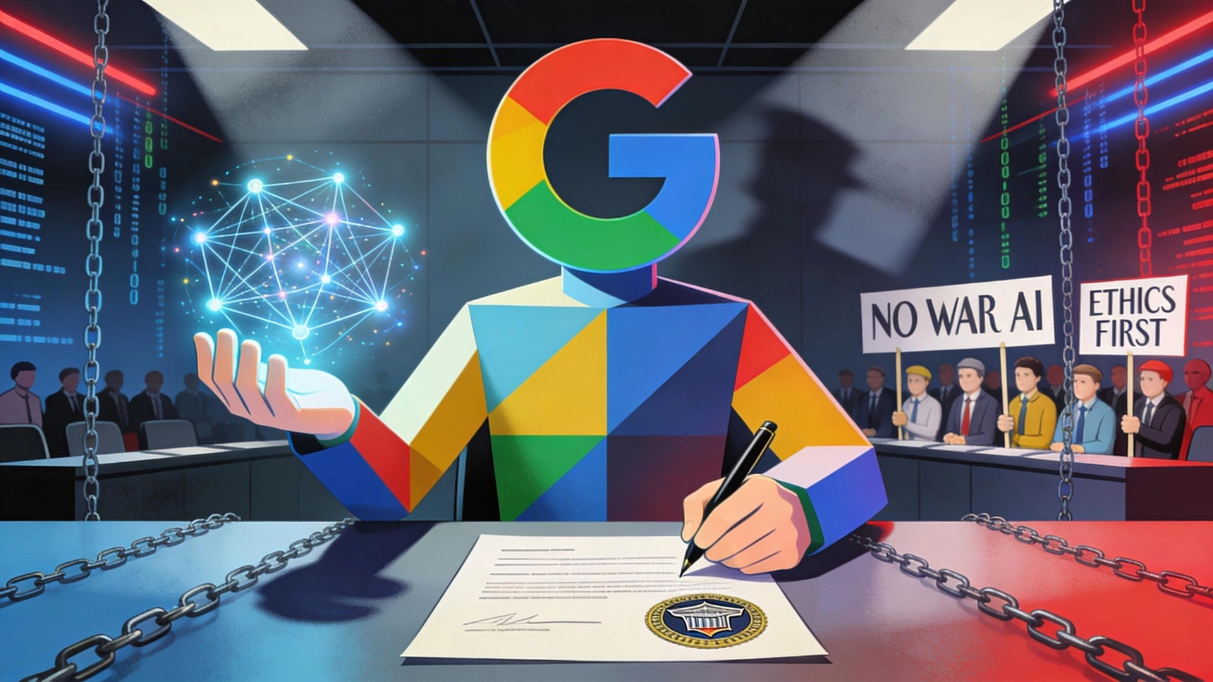 Google Masuk Kontrak AI Pentagon 2026, Garis Antara Keamanan Dan Pengawasan Makin Tipis