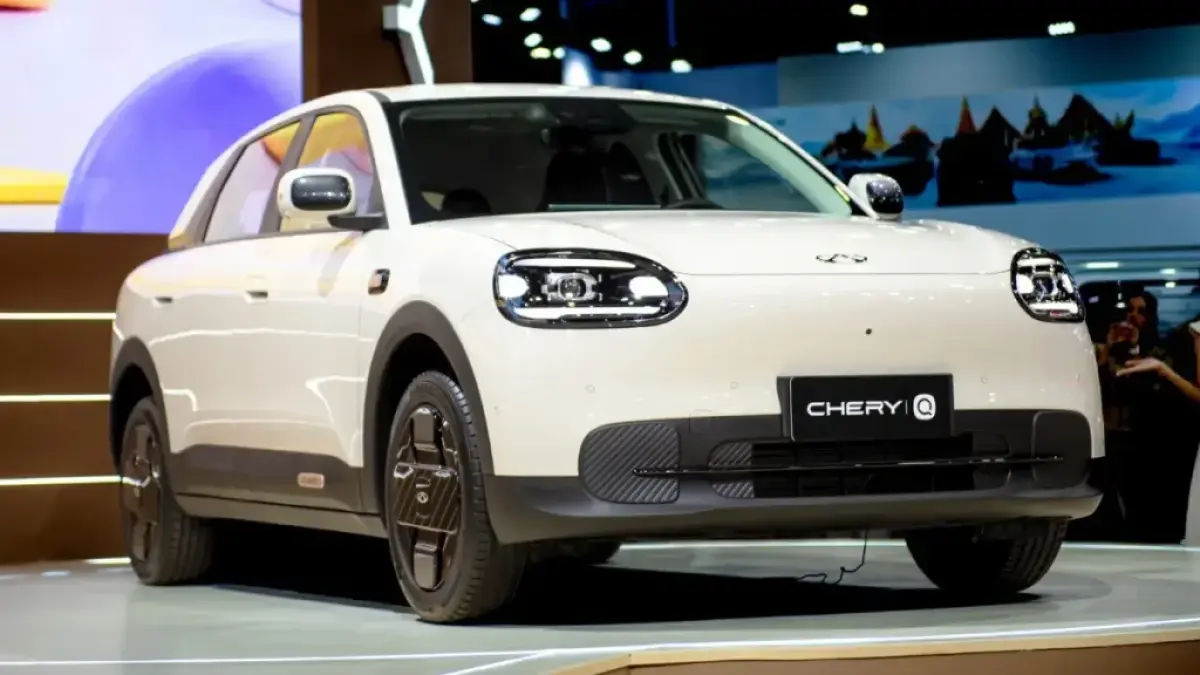 Chery Q Si Mobil Listrik Mungil, Desainnya Nyeleneh Tapi Kabinnya Lega