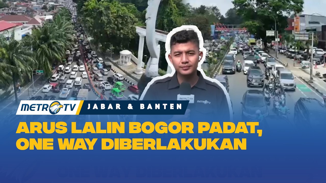 CCTV Bogor Buka Jalur Padat, Tugu Kujang Hingga Puncak Bisa Dicek Sebelum Berangkat
