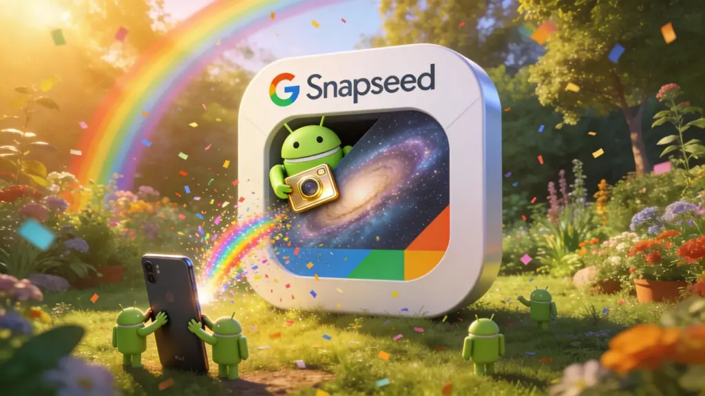 Snapseed 4.0.1 Diam-Diam Muncul, Shortcut Kamera Baru Bikin Akses Makin Cepat