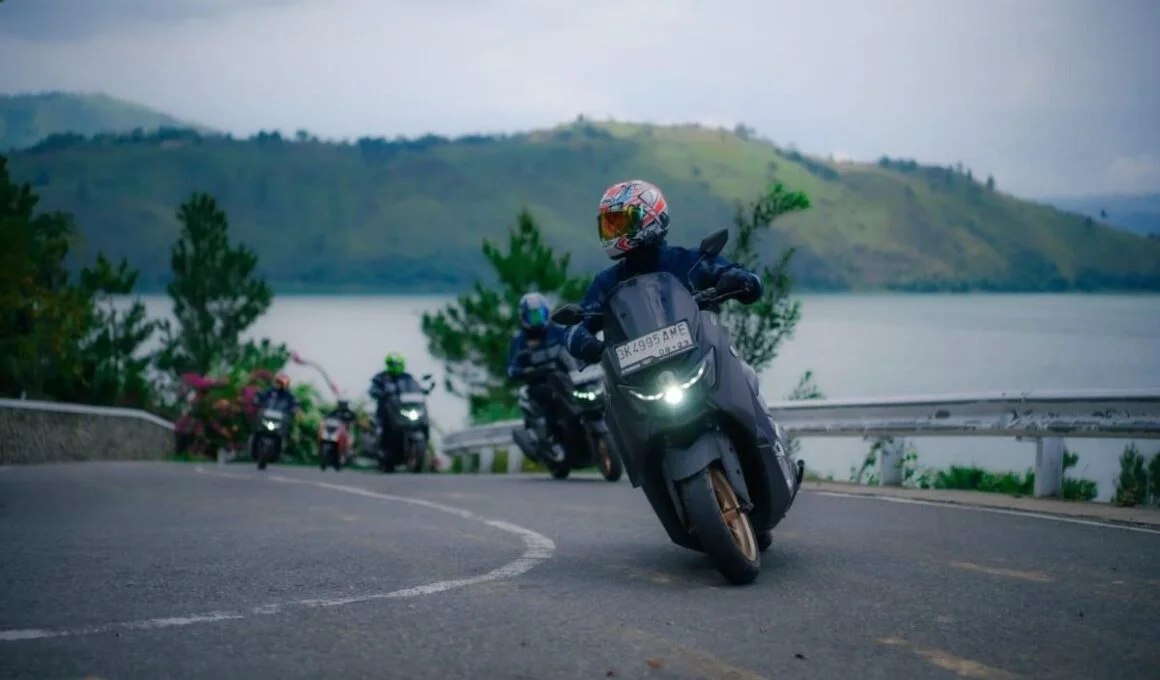Touring 500 Km Tak Cuma Gas Pol, Komunitas Yamaha Maxi Serap Wisata Lampung Dengan Cara Berbeda
