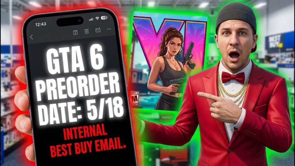 Email Best Buy Picu Dugaan Pre-Order GTA 6 18 Mei, Saham Take-Two Melonjak Tajam