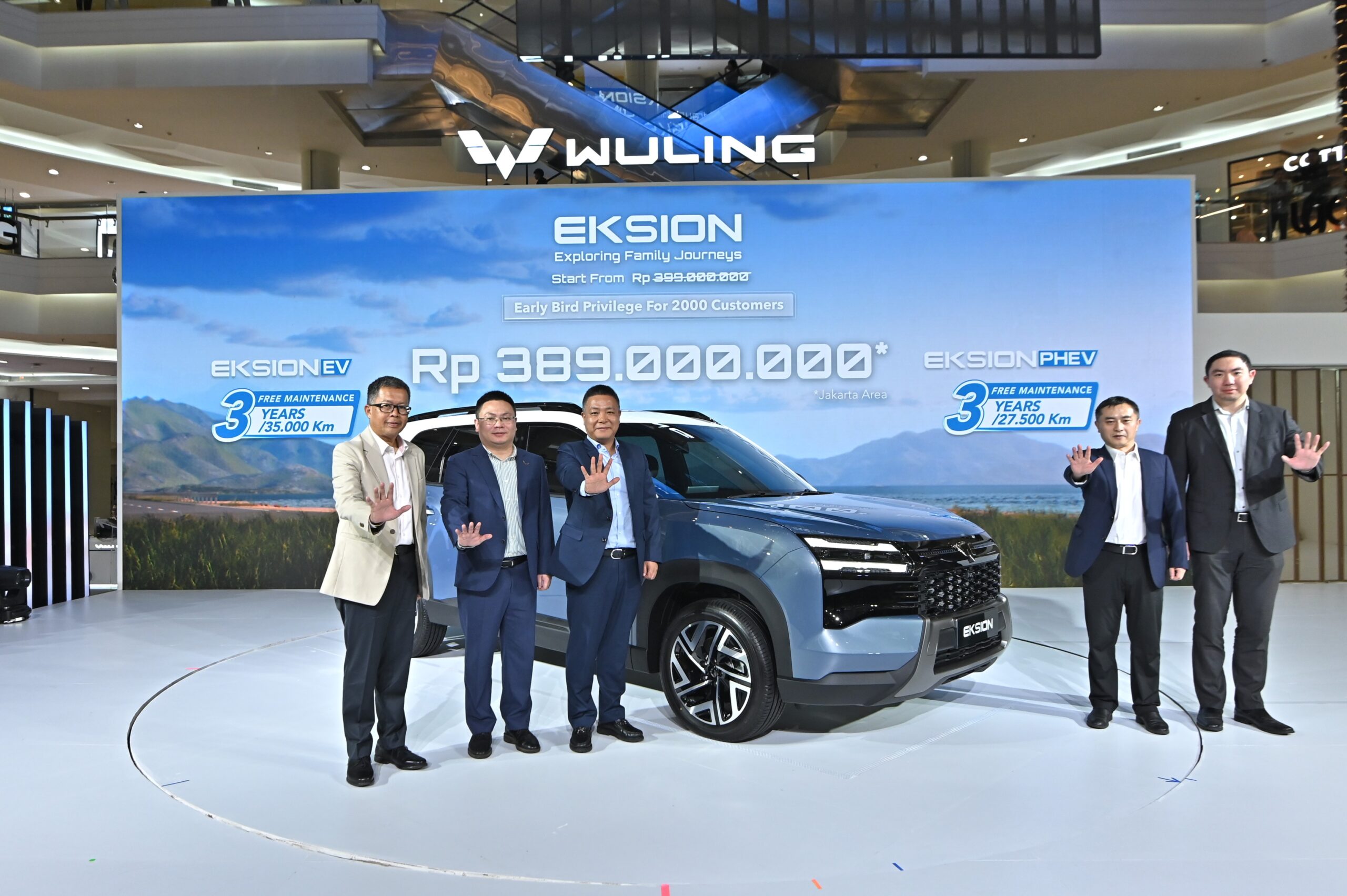 Wuling Eksion Tebar Ancaman Di Bekasi, SUV Hybrid Ini Janjikan Jarak Tempuh 1.000 Km