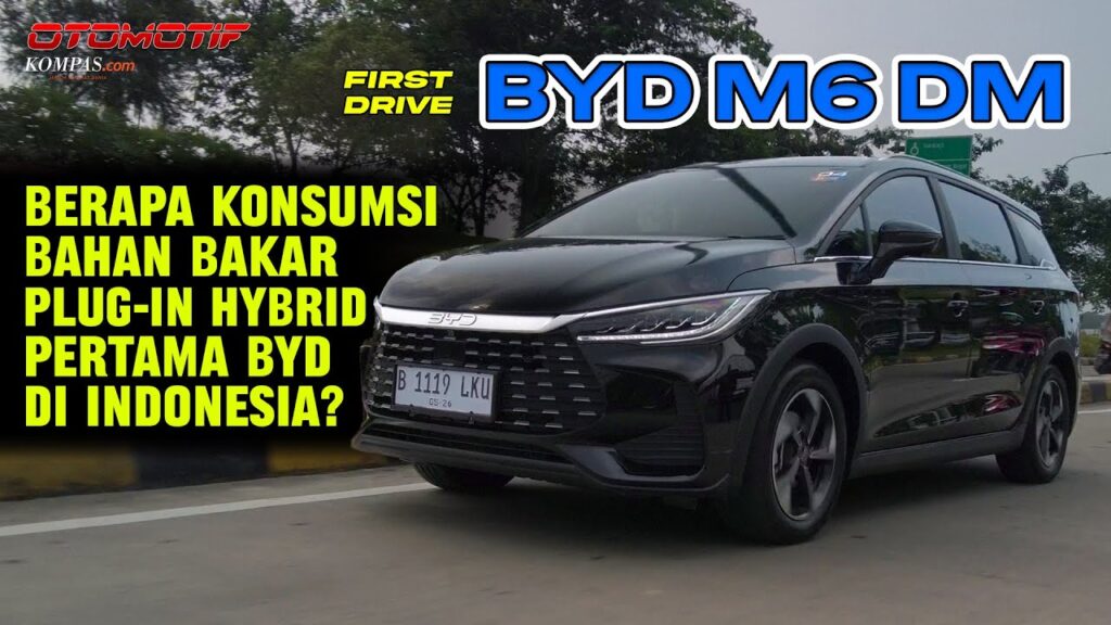 BYD M6 DM Debut Di Indonesia, Mobil Keluarga Ini Janjikan Iritnya Bukan Main