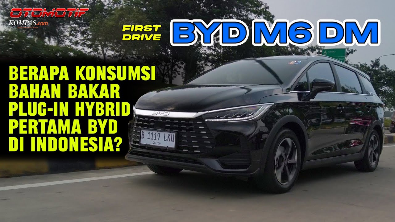 BYD M6 DM Debut Di Indonesia, Mobil Keluarga Ini Janjikan Iritnya Bukan Main
