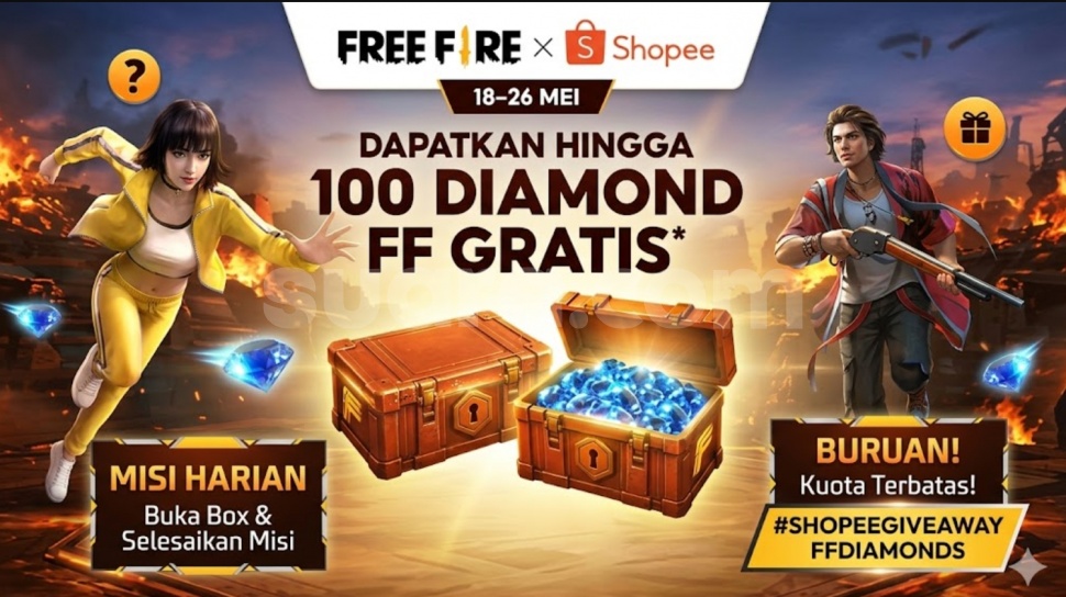 Mystery Shop Batal, 31 Kode Redeem FF Ini Buka Jalan ke 100 Diamond dan Bundle Undersea