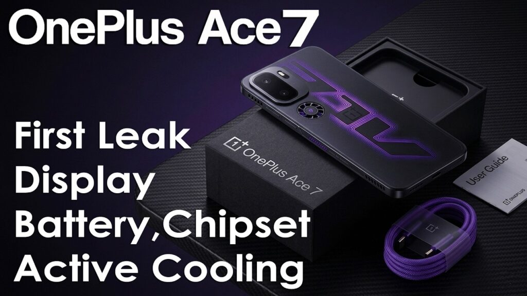 OnePlus Ace 7 Bocor, Layar 185Hz Dan Baterai 9.000mAh Siap Tantang Rival Flagship