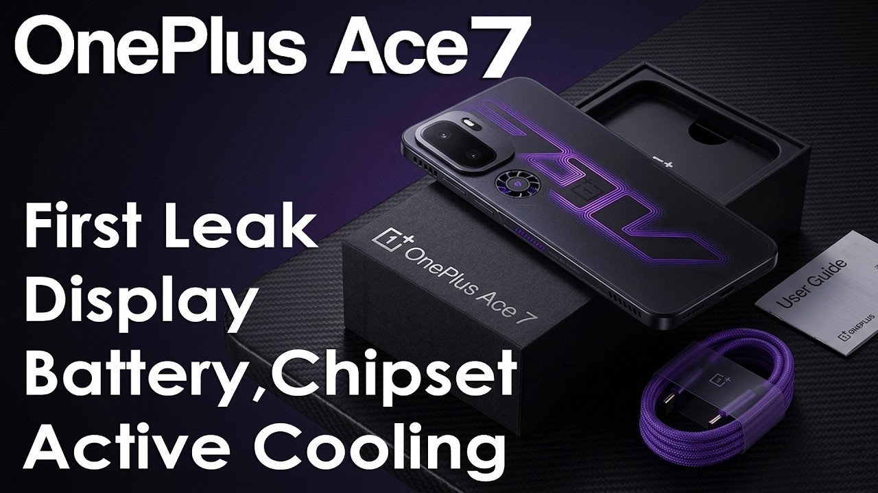 OnePlus Ace 7 Bocor, Layar 185Hz Dan Baterai 9.000mAh Siap Tantang Rival Flagship