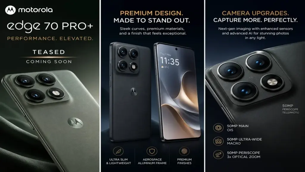 Motorola Edge 70 Pro+ Makin Dekat, Kamera Telefoto 50 MP dan Wireless Charging Jadi Pembeda