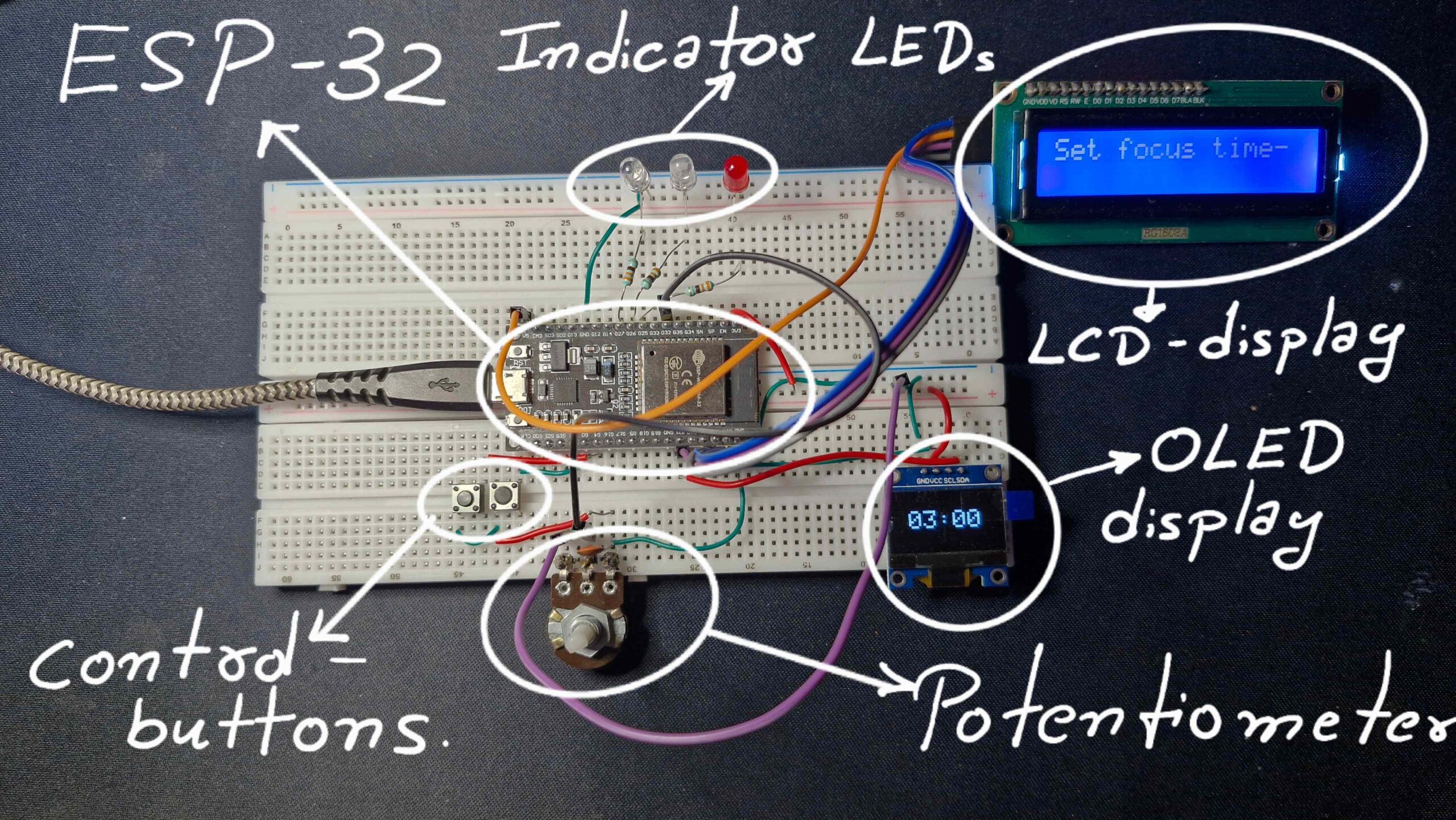 Jam ESP32 Ini Tak Cuma Menunjukkan Waktu, Bisa Jadi Pomodoro dalam Kurang dari Satu Menit
